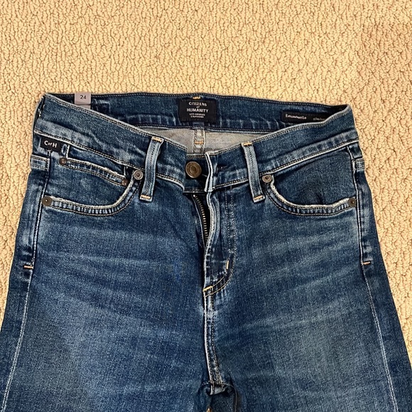 Citizens of Humanity jeans.  Boot cut, slim fit.  Worn in, soft and comfy. - Picture 2 of 5